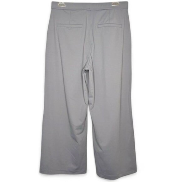 Halara Flex High Waisted Pocket Straight Work Pants - Silent Storm (Gray) - LP - Picture 5 of 11